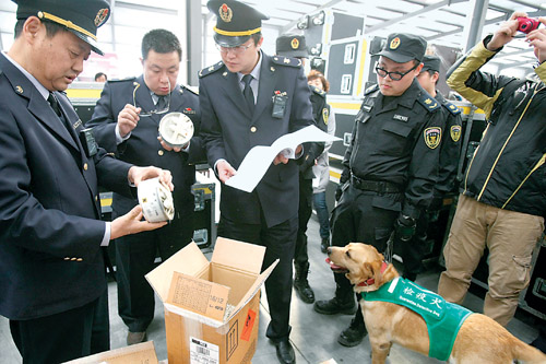 上海自貿區對四類高風險物品檢驗嚴格